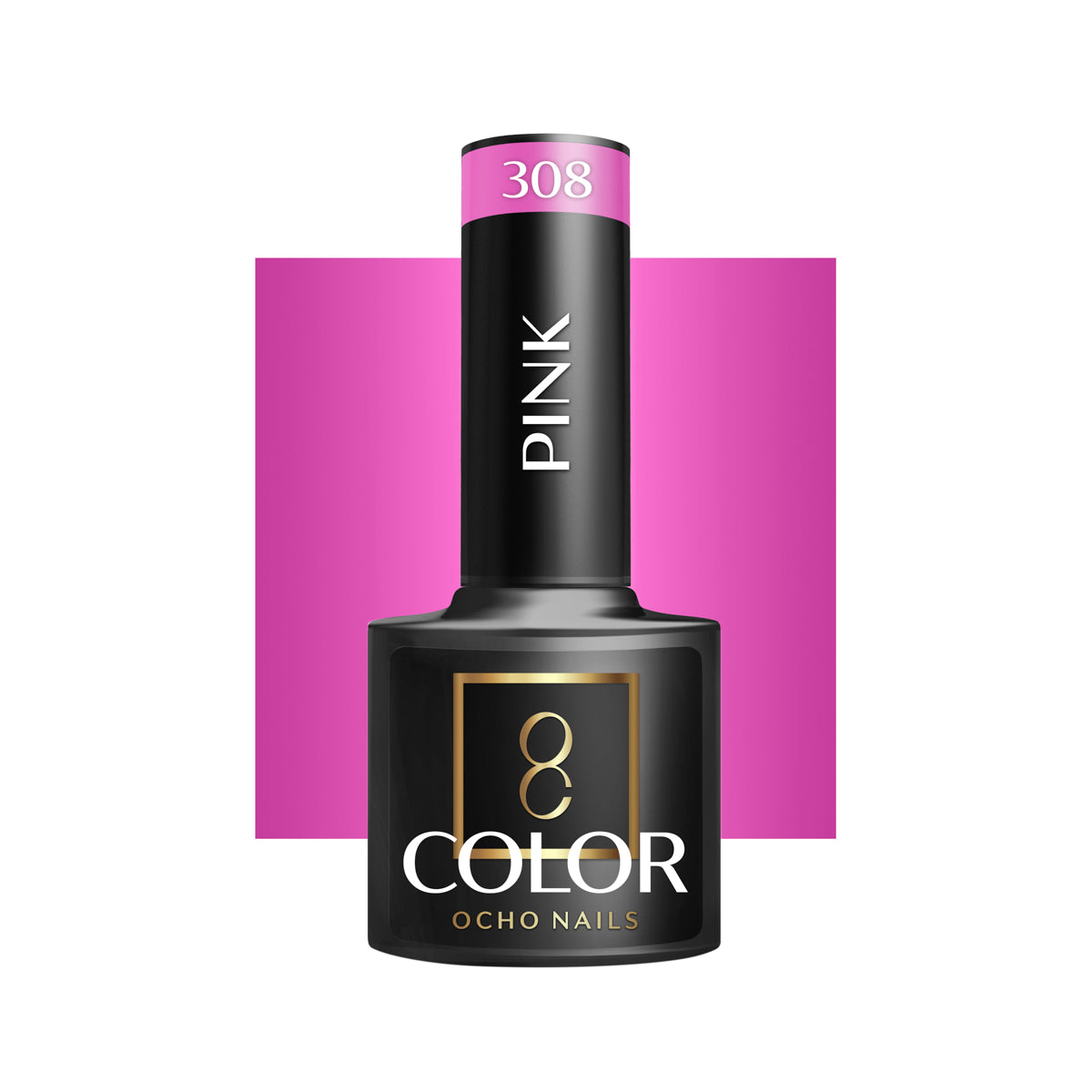 OCHO NAILS Hybride nagellak roze 308 -5 g