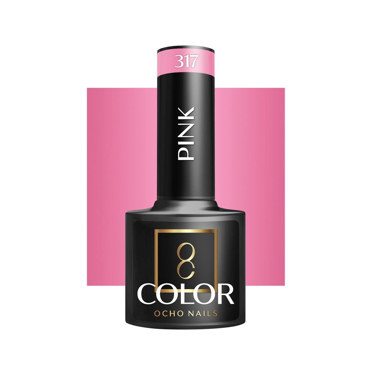 OCHO NAILS Hybride nagellak roze 317 -5 g
