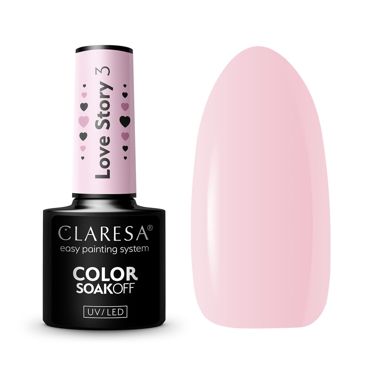 CLARESA Hybride Nagellak LOVE STORY 3 - 5g