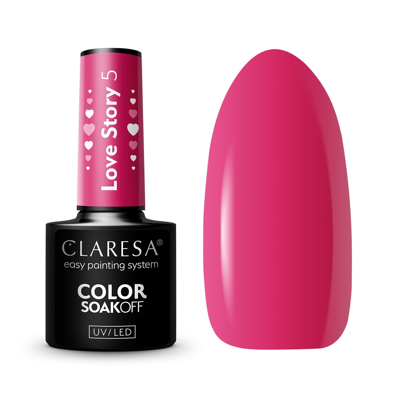 CLARESA Hybride Nagellak LOVE STORY 5 - 5g