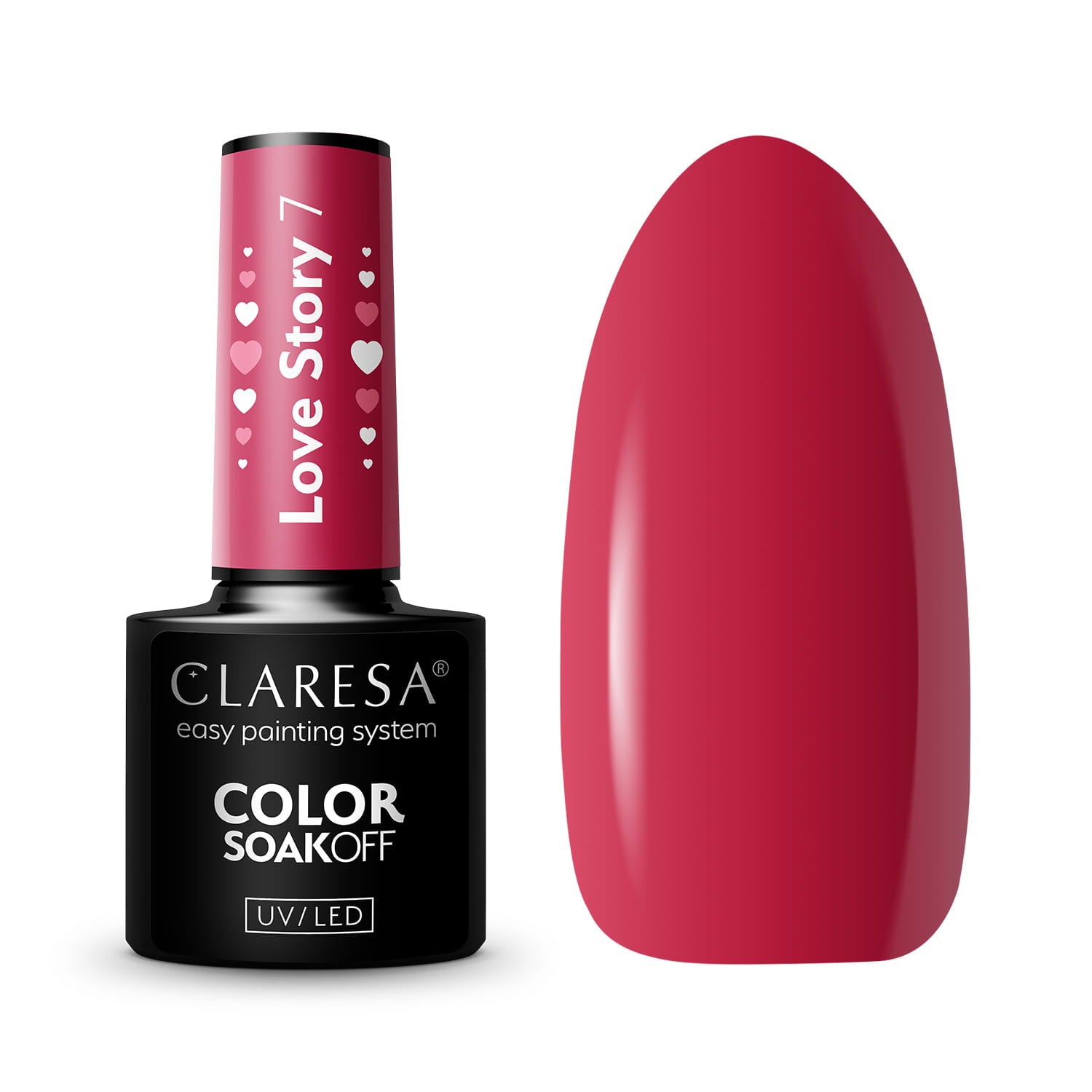 CLARESA Hybride Nagellak LOVE STORY 7 - 5g