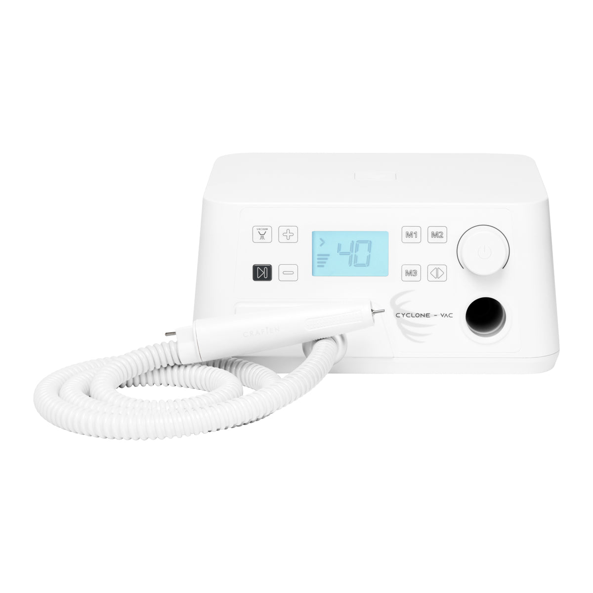 Saeyang Marathon Cyclone-Vac nagelfreesmachine voor podotherapie met stofafzuiger + podoset