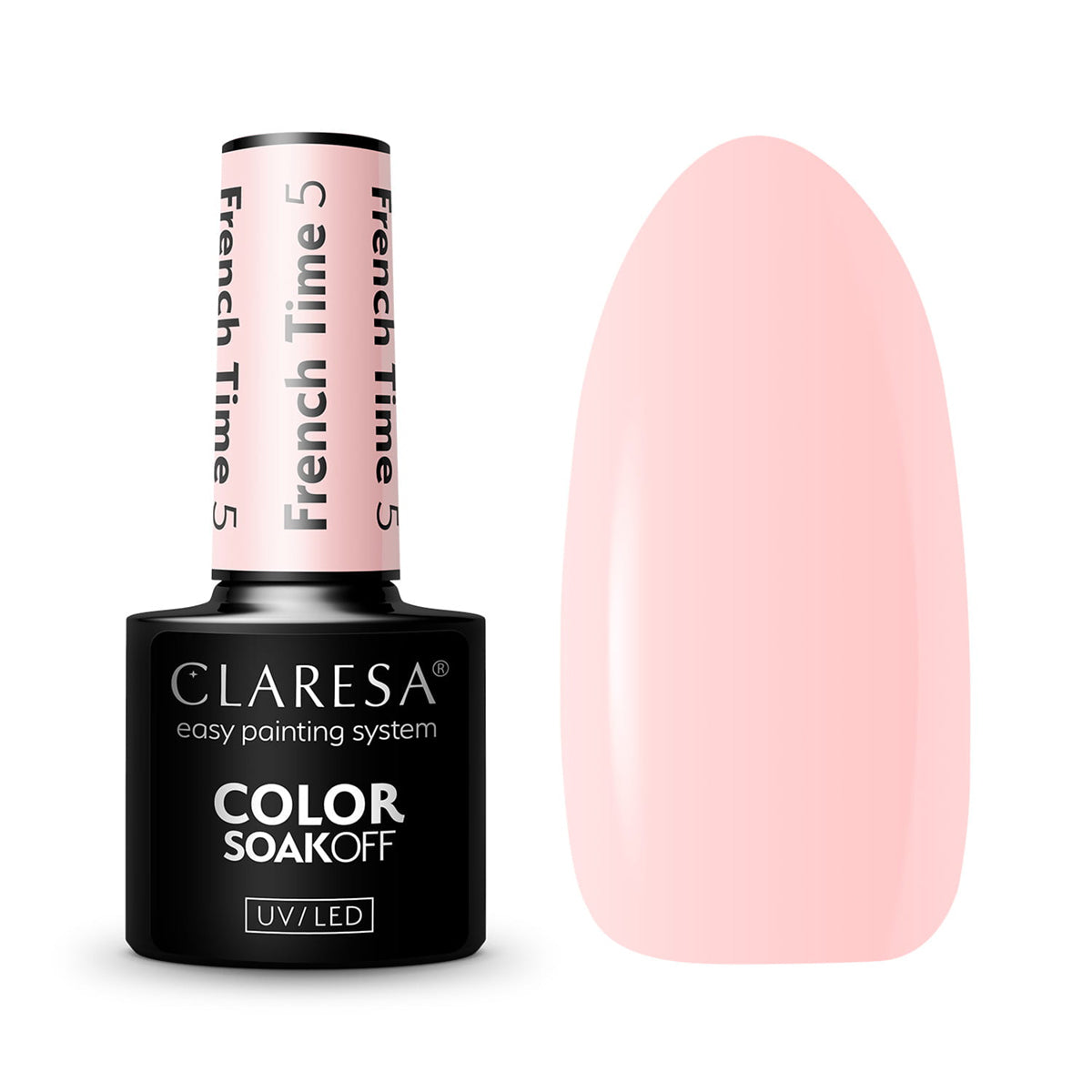 CLARESA French Time Hybride nagellak 5 -5g