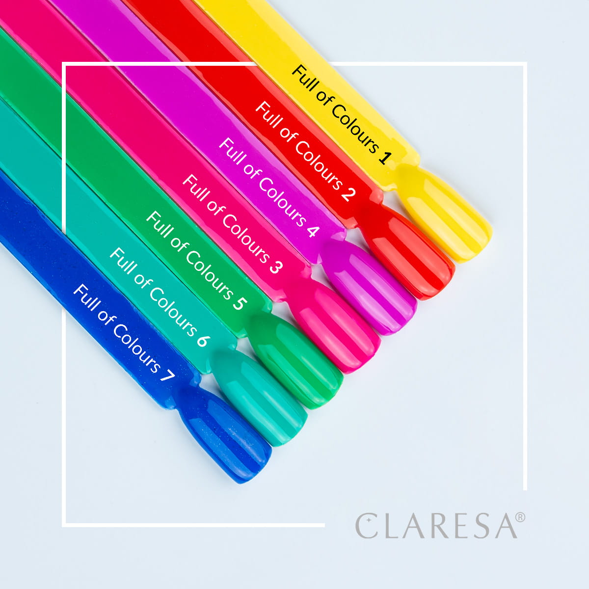 CLARESA Full of colours Hybride nagellak 3 -5g